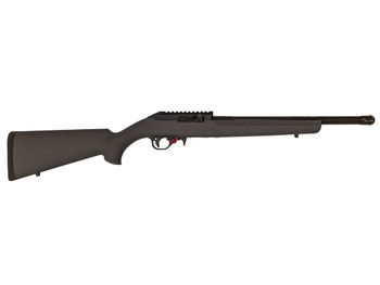 Franklin Armory 0210000GRY F22 22 LR 16" Black Heavy Fluted Threaded Barrel, Picatinny Rail Receiver, Gray Hogue OverMolded Synthetic Stock
