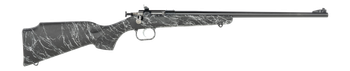Crickett KSA2344 My First Rifle Gen2 22 LR 1rd 16.13" Blued Single Shot Barrel, Drilled & Tapped Receiver, Black w/White Webbing Fixed Synthetic Stock                                                  