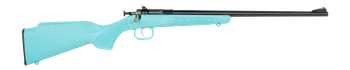 Crickett KSA2346 My First Rifle Gen2 22 LR 1rd 16.10" Blued Single Shot Barrel, Drilled & Tapped Receiver, Blue w/Gold Webbing Fixed Synthetic Stock                                                    