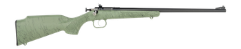 Crickett KSA2342 My First Rifle Gen2 22 LR 1rd 16.13" Blued Single Shot Barrel, Drilled & Tapped Receiver, Green w/Black Webbing Fixed Synthetic Stock                                                  