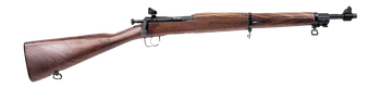 Crickett KSA1903 Mini 1903-A3 Springfield Replica Youth 22 LR 16.50" Black Threaded Barrel & Receiver, Walnut Fixed Stock                                                                               