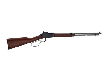 Henry H001TR22M Frontier Carbine 22 WMR 10+1 16.50" Blued Octagon Barrel, Black Aluminum Grooved Receiver, American Walnut Straight Grip Stock