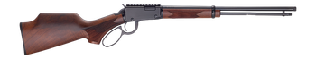 Henry H001PGH17H Sporter 17 HMR 12+1 18.50" Blued Threaded Barrel, Black Aluminum Receiver w/Picatinny Rail, American Walnut Fixed w/Pistol Grip Stock                                                  