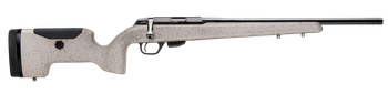 Tikka JRT1XU309SB T1X UPR 17 HMR 10+1 16" Black Threaded Barrel, Black Drilled & Tapped Steel Receiver, Desert Sand Textured Fixed Carbon Fiber/Fiberglass Stock, Right Hand                            