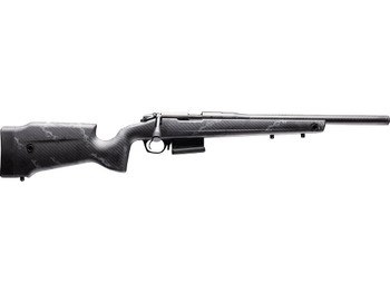 Bergara Rifles B14R008 B-14R Crest CF Full Size 22 LR 10+1 18" Carbon Fiber Threaded Barrel, Graphite Black Cerakote Steel Drilled & Tapped Receiver, MNR Molded w/Mini Chassis Black w/Gray Flecks Car