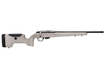 Tikka JRT1XU309 T1X UPR 17 HMR 10+1 20" Black Threaded Barrel, Black Drilled & Tapped Steel Receiver, Desert Sand Textured Fixed Carbon Fiber/Fiberglass Stock, Right Hand