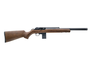 Chiappa Firearms 500282 M1 Carbine BushRanger 22 LR 10+1 22" Blued Threaded Barrel, Picatinny Rail Receiver, Walnut Fixed Stock
