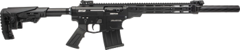 Derya Firearms DY1220US Namlu DY12 12 Gauge Semi-Auto 3" 5+1 20" Black Melotine Threaded Barrel, Black Anodized Aluminum Receiver w/Picatinny Rail, Black Adjustable Polymer Stock & Pistol Grip        