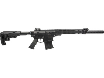 Derya Firearms DY1220US Namlu DY12 12 Gauge Semi-Auto 3" 5+1 20" Black Melotine Threaded Barrel, Black Anodized Aluminum Receiver w/Picatinny Rail, Black Adjustable Polymer Stock & Pistol Grip