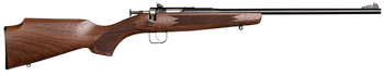 Crickett 00002 Deluxe The Original Youth Deluxe Single Shot 16.10" Blued Tapered Barrel, Blued Steel Receiver, Fixed American Walnut Stock, EZ Loader                                                   