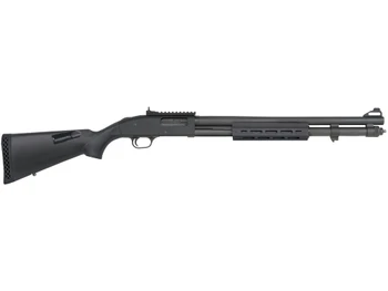 Mossberg 50768 590A1 Tactical 12 Gauge 3" 8+1 20" Cylinder Bore Barrel Black Rec with XS Ghost Ring Sights Black Fixed with Storage Compartment Stock Right Hand Includes M-LOK Handguard
