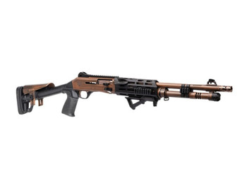 Panzer Arms PAM4NCSBRBTMFSS M4 Pro AI Semi-Auto 3" 5+1 18.50" Distressed Copper Ported Barrel, Distressed Copper w/Bronze Titanium Accents Aluminum Receiver w/Picatinny Rail, Skeleton Stock
