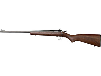 Crickett KSA2238LH My First Rifle Gen2 22 S/L/LR Single Shot 16.10" Stainless Steel Barrel & Receiver, American Walnut Fixed Stock, EZ Loader, Left Hand