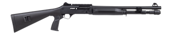 Panzer Arms PAM4TSSB M4 12 Gauge Semi-Auto 3" 5+1 18.50" Black Barrel, Black Aluminum Receiver w/Picatinny Rail, Black Fixed Synthetic Stock, Black Polymer Grip                                        