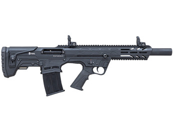 Citadel FRPS1218 Pup Scout 12 Gauge Semi-Auto 3" 5+1 18.50" Black Steel Barrel, Black Picatinny Rail Aluminum Receiver, Picatinny Handguard, Black Adj Cheek Riser Synthetic Stock
