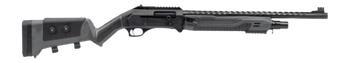 Panzer Arms PAFS1PROFSGRA FS1 Pro 12 Gauge Semi-Auto 3" 4+1 20" Black Shrouded Barrel, Gray Cerakote Receiver w/Picatinny Rail, M-LOK Handguards, Black Adj Cheekrest Synthetic Stock, Picatinny Rail Fo
