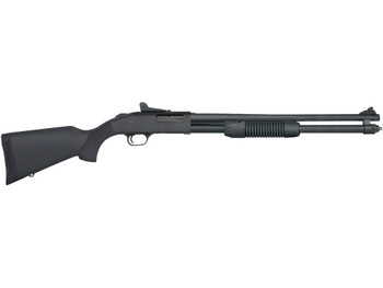 Mossberg 50699 590 Persuader 20 Gauge 8+1 3" 20" Cylinder Bore Barrel, Matte Blued Metal Finish, Drilled & Tapped Receiver, Ghost Ring Sight, Synthetic Stock