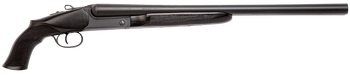 Charles Daly 930385 500  12 Gauge Break Open 2 20" Black Side By Side Barrel, Black Receiver, Black Wood Stock, Includes Pistol Grip                                                                    
