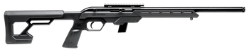 Savage Arms 45120 64 Precision Full Size 22 LR 20+1 16.50" Matte Black Heavy Threaded Barrel, Matte Black Picatinny Rail Carbon Steel Receiver, M-LOK Handguard, Black Chassis Synthetic Stock, Right Ha