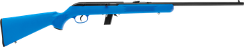 Savage Arms 40217 64 F Full Size 22 LR 10+1 21" Matte Black Carbon Steel Barrel, Matte Black Grooved Carbon Steel Receiver, Blue Fixed Synthetic Stock, Right Hand                                      