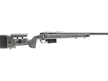 Bergara Rifles B14R001 B-14 Trainer Full Size 22 LR 10+1 18" Matte Blued Matte Barrel & Receiver, HMR w/Adj Cheek Piece Black Fleck Gray Synthetic Stock, Right Hand