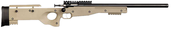 Crickett KSA2150 Precision  Full Size 22 LR Single Shot 16.10" Blued Threaded Bull Barrel, Blued Crickettinny Rail Steel Receiver, Flat Dark Earth Synthetic Adj LOP Stock                              