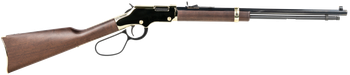 Henry H004L Golden Boy Large Loop Full Size 22 S/L/LR, 20" Blued Octagon Barrel, Brasslite Brass Drilled & Tapped Receiver, American Walnut Fixed Stock, Right Hand                                     