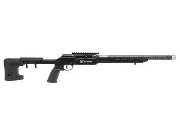Savage Arms 47256 A22 Precision Lite Full Size 22 LR 10+1 18" Carbon Fiber Threaded Barrel, Black Picatinny Rail Carbon Steel Receiver, M-LOK Handguard, Black MDT Chassis Aluminum Stock, Black Polymer