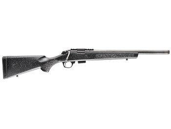 Bergara Rifles BMR004 BMR Carbon Fiber Full Size 22 WMR 5+1/10+1 20" Matte Blued Carbon Fiber/Steel Threaded Barrel & Drilled & Tapped Steel Receiver, Fixed Black/Gray Speckled Synthetic Stock