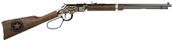 Henry H004TR Golden Boy Texas Rangers Bicentennial Tribute Edition 22 Short, 22 Long or 22 LR, 16 LR/21 Short Capacity, 20" Blued Octagon Barrel, Engraved Nickel-Plated Rec & American Walnut Stock, Ad