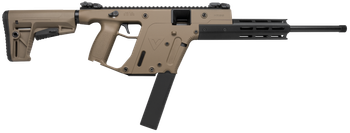 Kriss USA KV22CFD03 Vector CRB Gen2 Full Size 22 LR 30+1 16" Black Nitride Threaded Barrel, Flat Dark Earth Picatinny Rail Aluminum Receiver, M-LOK Handguard, Flat Dark Earth 6 Position Synthetic Stoc