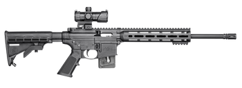 Smith & Wesson 12723 M&P15 Sport OR 22 LR 10+1 16.50" Black Threaded Barrel, Matte Black Aluminum Receiver w/Picatinny Rail, M-LOK Handguard, Black 6 Position CAR Synthetic Stock, Black Polymer Grip, 