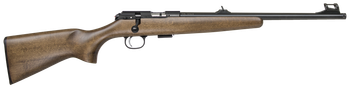 CZ-USA 02335 CZ 457 Scout Youth 22 LR 1rd 16" Black Nitride Steel Threaded Barrel Black Nitride Steel Receiver Beechwood Fixed American Style Stock Right Hand                                          