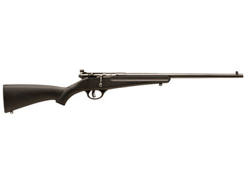 Savage Arms 13775 Rascal Youth 22 LR 1rd 16.13" Matte Black Sporter Barrel, Matte Black Carbon Steel Receiver, Black Fixed Synthetic Stock, Right Hand