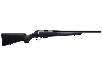 Tikka JRT1X300 T1X MTR Full Size 22 LR 10+1 20" Black Threaded Barrel, Black Drilled & Tapped Stainless Steel Receiver, Black Fixed Synthetic Stock, Right Hand