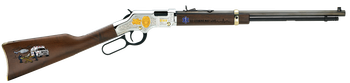 Henry H004EMS Golden Boy EMS Tribute Edition 22 LR, 16 LR/21 Short, 20" Blued 20" Octagon Steel Barrel,  Nickel-Plated Steel Engraved Receiver, American Walnut Stock Engraved, Right Hand              