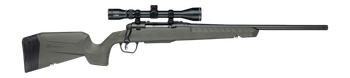 Savage Arms 33165 Axis 2 XP w/Optic 308 Win 4+1 20" Matte Black Carbon Steel Threaded Barrel, Drilled & Tapped Receiver, OD Green Synthetic Fixed w/Pistol Grip Stock, 3-9x40mm Duplex Scope, Right Hand