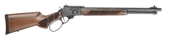 Smith & Wesson 1854 1854 America 250 Limited Edition 44 Rem Mag 9+1 19.25" Black Armornite Threaded Barrel, Engraved Black Armornite Stainless Steel Receiver w/Picatinny Rail, Walnut Forearm & Fixed S
