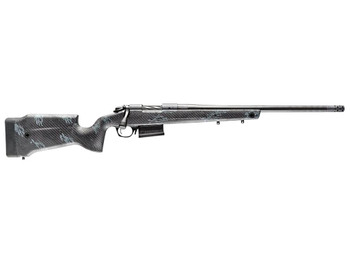 Bergara Rifles B14S7514CF B-14 Crest CF 22 Creedmoor 5+1 20" Carbon Fiber Threaded Barrel Sniper Gray Cerakote Steel Receiver Drilled & Tapped Receiver Carbon Fiber w/Black & Gray Sponge Accents Fixed