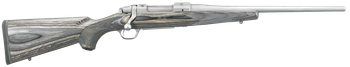 Ruger 17110 Hawkeye Compact 308 Win 4+1 16.50" Matte Stainless Steel Barrel, Integral Scope Mounts Stainless Steel Receiver, Black Fixed Laminate Stock                                                 