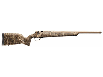 Christensen Arms 801-15021-01 Evoke Mossy Oak 300 PRC 4+1 22" Flat Dark Earth Cerakote Threaded Barrel, Flat Dark Earth Cerakote Drilled & Tapped Receiver, Picatinny Rail Forend, Mossy Oak Bottomland