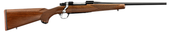 Ruger 37140 Hawkeye Compact 7mm-08 Rem 4+1 16.50" Satin Blued Alloy Steel Barrel, Steel Receiver w/Integral Scope Mount, American Walnut Fixed Stock, Right Hand                                        
