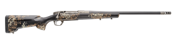 Bergara Rifles BPR38-65CM Premier Cima Pro 6.5 Creedmoor 5+1 20" Carbon Fiber CURE Threaded Barrel, Titanium Cerakote Stainless Steel Drilled & Tapped Receiver, Fixed Carbon Fiber w/Brown & Tan Sponge