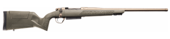 Christensen Arms 801-15048-01 Evoke  450 Bushmaster 4+1 20" Burnt Bronze Cerakote Threaded Barrel, Burnt Bronze Cerakote Drilled & Tapped Receiver, Picatinny Rail Forend, OD Green Fixed Polymer Stock 