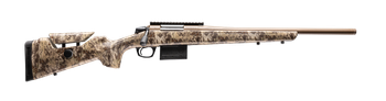 CVA CR4059 Cascade Varmint Hunter 6.5 Creedmoor 10+1 20" Flat Dark Earth Cerakote Threaded Barrel & Receiver w/Picatinny Rail, Krytek Highlander Adj Comb & LOP Synthetic Stock                         