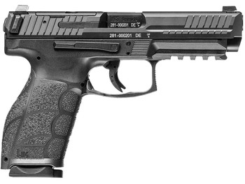 HK 81001057 VP9A1 K Compact 9mm Luger 15+1 4.09" Black Steel Barrel, Black Steel Optic Ready/Serrated Slide, Black Polymer Frame w/Picatinny Rail, Interchangeable Backstrap Grip, Ambidextrous