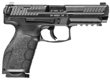HK 81001065 VP9A1 Full Size 9mm Luger 15+1 4.53" Barrel, Black Steel Optic Ready/Serrated Slide, Black Polymer Frame w/Picatinny Rail, Interchangeable Backstrap Grip, Ambidextrous