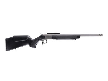 CVA CR4434S Cascade Takedown 223 Rem 1rd 20" Matte Stainless Steel Threaded Barrel & Receiver w/Picatinny Rail, Black Synthetic Stock