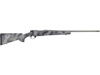 Howa HMFN350LGL 1500 Fence Line 350 Legend 5+1 16.25" Tungsten Cerakote Threaded Barrel, Tungsten Cerakote Aluminum Drilled & Tapped Receiver, Gray Light Camo Fixed Synthetic Stock, Right Hand