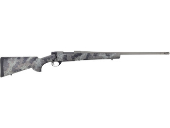 Howa HMFN350LGL 1500 Fence Line 350 Legend 5+1 16.25" Tungsten Cerakote Threaded Barrel, Tungsten Cerakote Aluminum Drilled & Tapped Receiver, Gray Light Camo Fixed Synthetic Stock, Right Hand